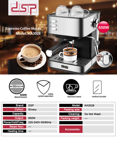 DSP Semi-Automatic Coffee Machine