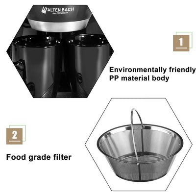 450W Household Electric Drip Coffee Maker