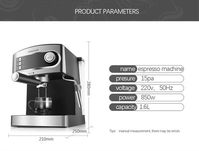 Italian Cappuccino & Espresso Coffee Machine