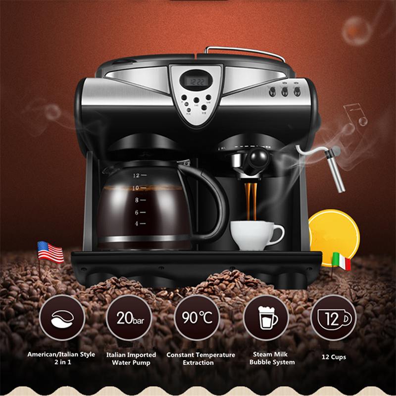 1.5L Automatic Espresso Coffee Machine with LCD