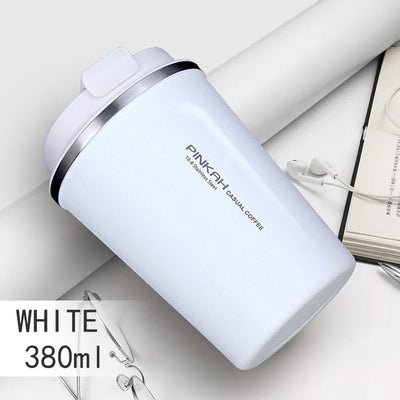 Black Travel Coffee Thermos