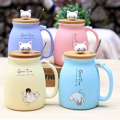 Adorable Kitty Coffee Mug