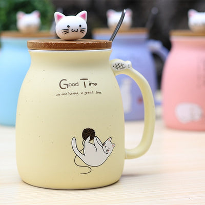 Adorable Kitty Coffee Mug
