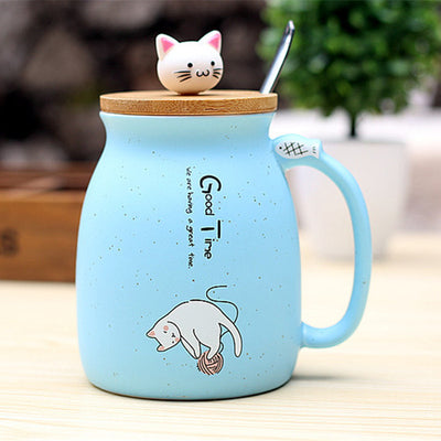 Adorable Kitty Coffee Mug